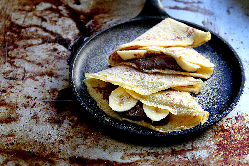 French crepes with Nutella