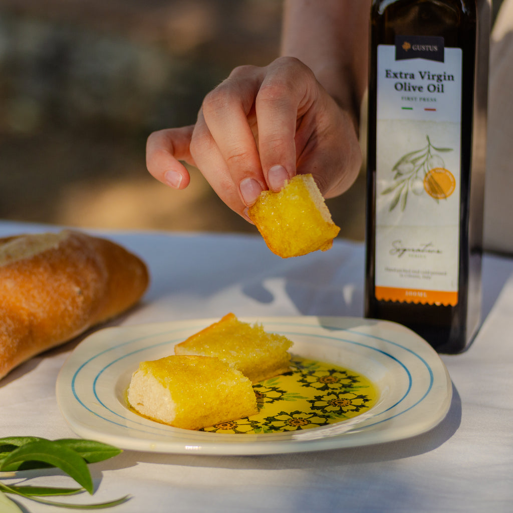 Gustus Organic Extra Virgin Olive Oil - 750 ml