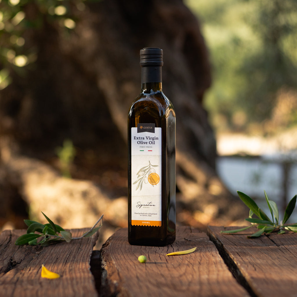 Gustus Organic Extra Virgin Olive Oil - 750 ml