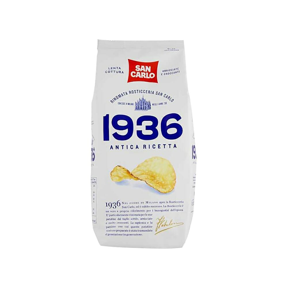 San Carlo chips 1936 - antique recipe - 150 g